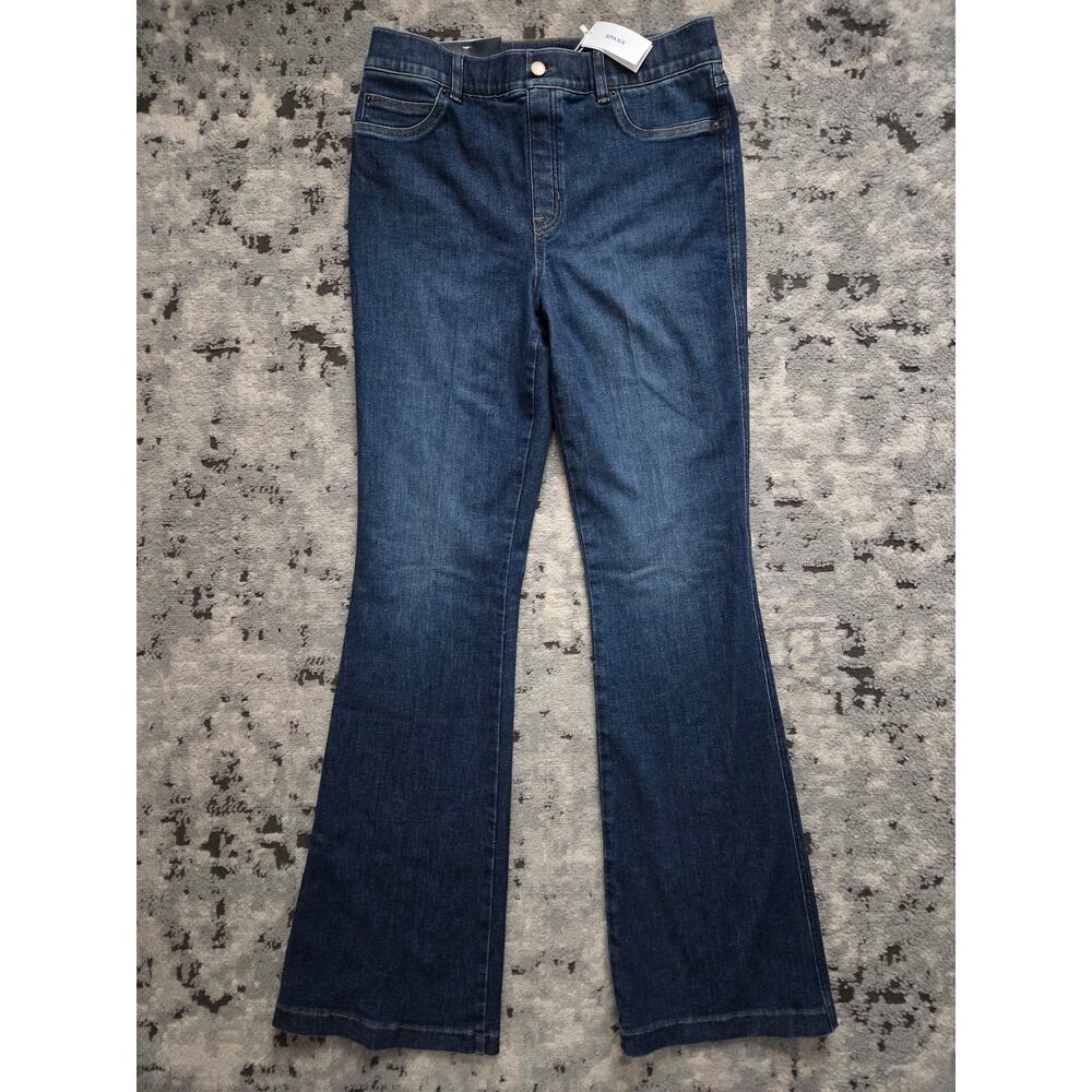 NWT SPANX Tall Flare XL Jeans High Rise Shaping Sexy Retro Stretch Casual Slim